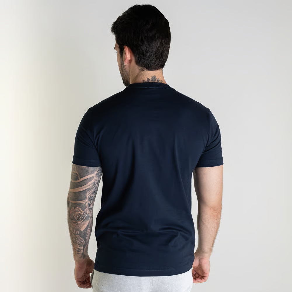 Camiseta Acostamento Wolf 093 Azul Marinho