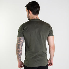 Camiseta Tommy Hilfiger Bàsica Verde Militar