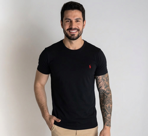 Camiseta Básica RL Preta