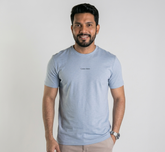 Camiseta Calvin Klein Flamê Azul Claro