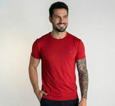 Camiseta Básica RL Vermelha