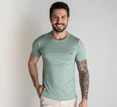 Camiseta Lacoste Algodão Pima Verde Claro