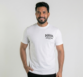 Camiseta Diesel Maglietta Básica Branca