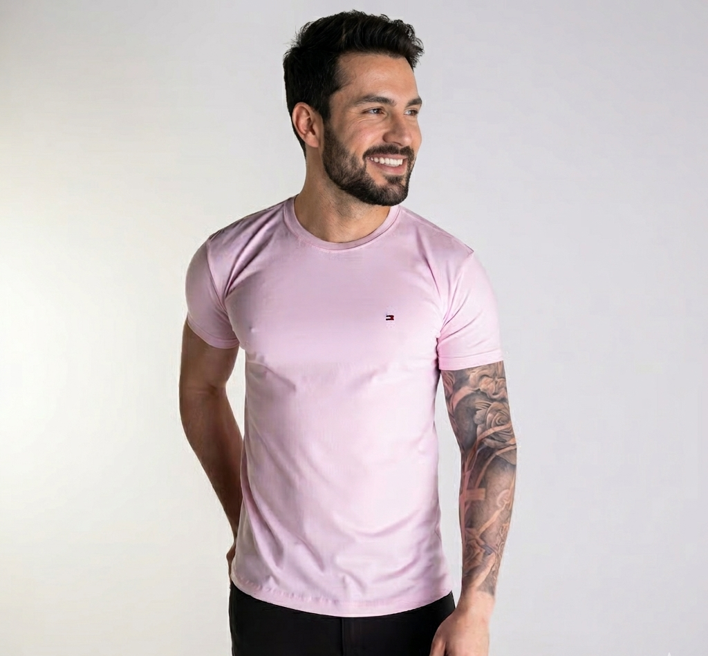 Camiseta Tommy Hilfiger Bàsica Rosa