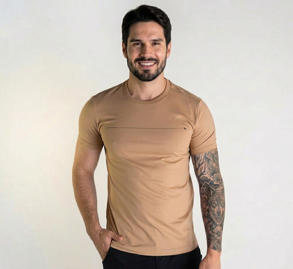 Camiseta Acostamento Wolf 093 Whisky