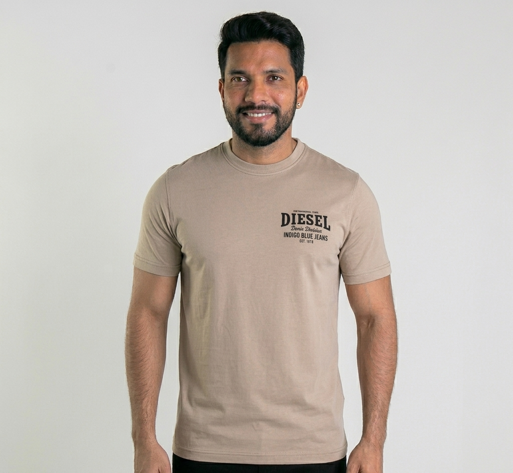 Camiseta Diesel Maglietta Básica Whisky