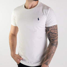 Camiseta Básica RL Off White