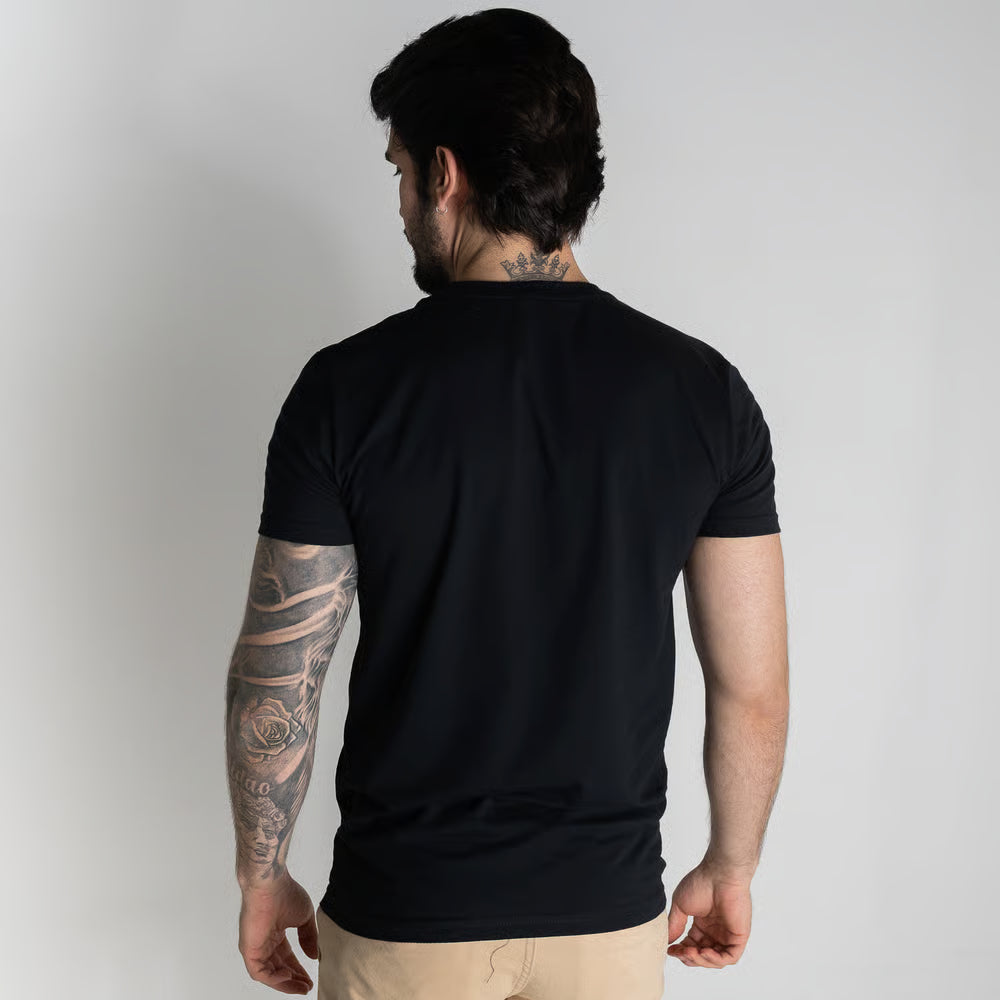 Camiseta Básica RL Preta