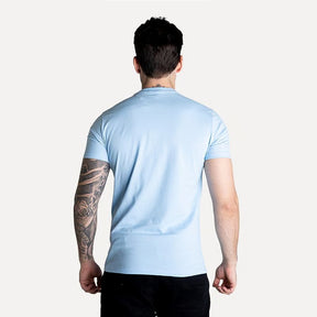 Camiseta Acostamento Básica Azul Claro