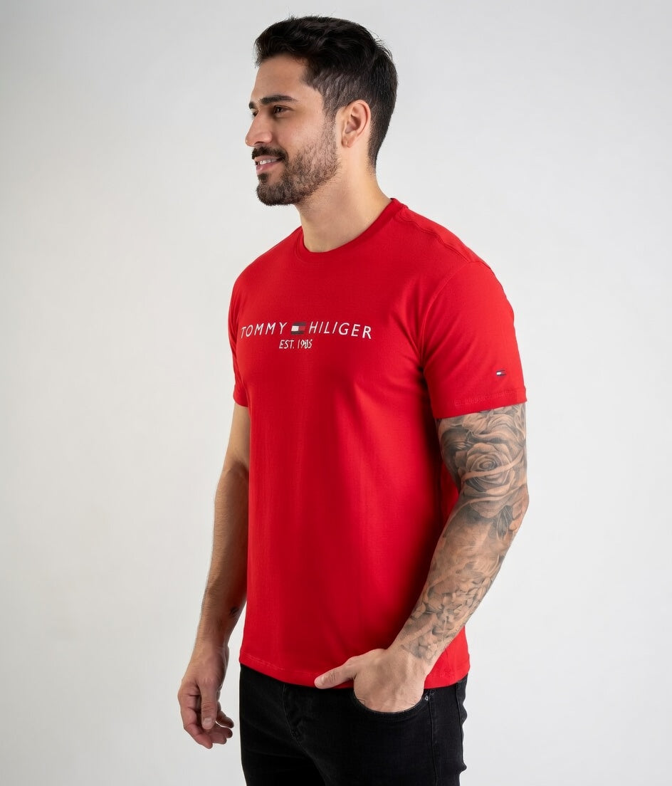 Camiseta Tommy Hilfiger 1985 Vermelha