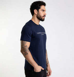 Camiseta Tommy Hilfiger 1985 Azul Marinho